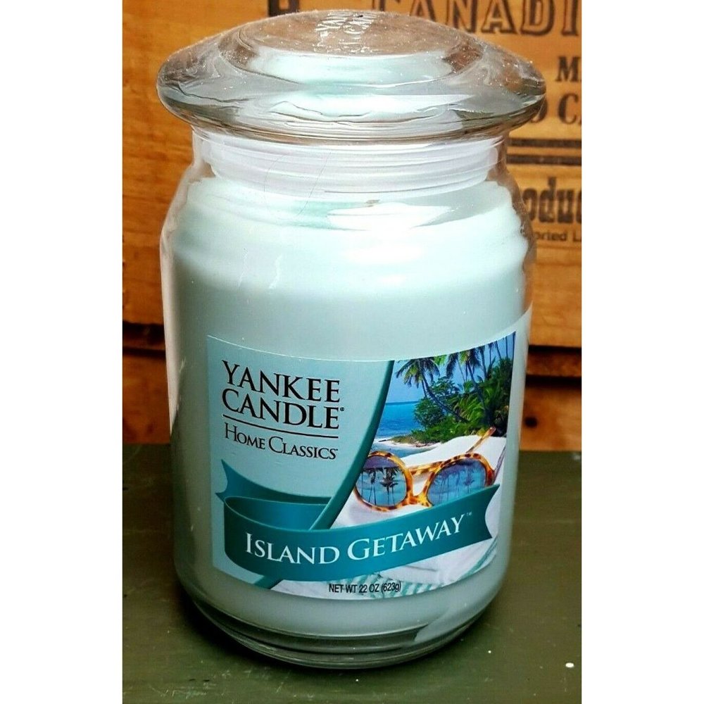 Yankee Candle 22 oz Large Jar Candle New Island Ge